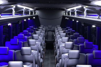 Reading Charter Bus Interior